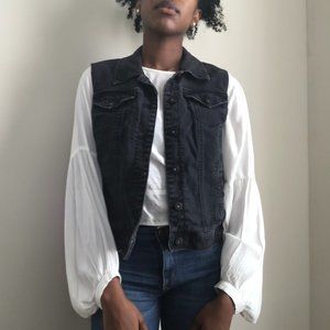 STYLE & CO Denim Jean Vest
